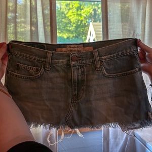 VINTAGE ABERCROMBIE&FITCH MINI SKIRT
